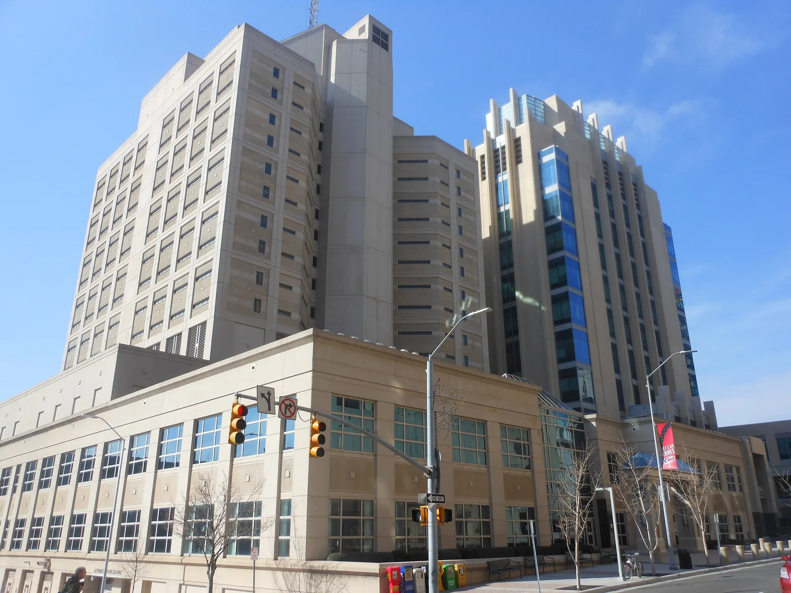 The Wake County Justice Center on South McDowell Street in Raleigh, home of the county's Tax Administration office.